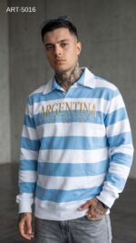 BUZO OVERSIZE DE ARGENTINA C/ BORDADO ART-5016