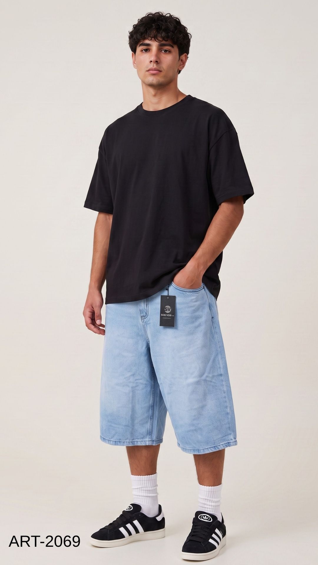 ART-2069PAG BERMUDA BAGGY ART-2069 - Imagen 1
